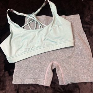 Athletic bundle 
Shorts / sports bra size Medium